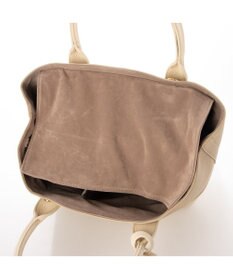 UNBILLION 【テレビ ドラマ着用アイテム】cachecache ショルダー付きパーテーション合成皮革トート