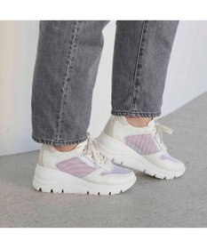 ing <ing>【WEB限定】厚底メッシュスニーカー