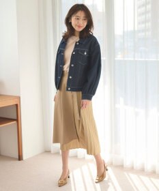 Feroux 【洗える】ビジューポイント ニット