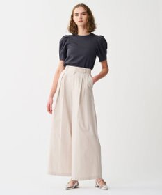 uncrave カラータイプライター ワイドパンツ