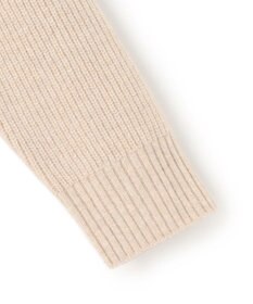 J.PRESS YORK STREET 【UNISEX】ウールカシミヤ スキッパーニットポロシャツ