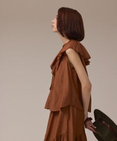 GRACE CONTINENTAL コットンシルクカフタントップ