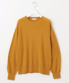 自由区 L 【カタログ掲載】ファインウールカシミヤクルーネック ニット