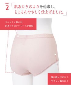 Wing ショーツ　【デイリーフィットやわらかコットン】　ここちよいフィット感　はきこみ丈ふかめ　EC3200　ウイング／ワコール