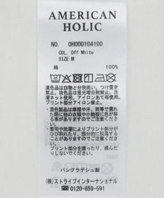 AMERICAN HOLIC ＶＩＢＲＡＮＴ　ロゴカットプルオーバー
