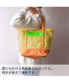 tsumori chisato CARRY コットンポルカドット ハンドバッグ Mサイズ
