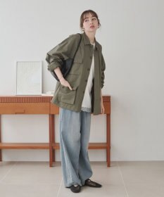 WEGO 【ANGIE VINTAGE】デニムイージーパンツ