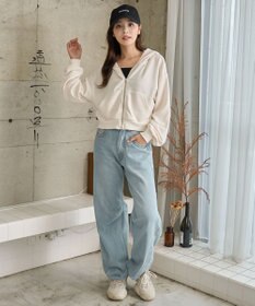 WEGO ショートジップパーカー