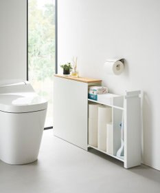 tower 隠せるトイレ引き出し収納 タワー ホワイト