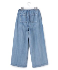 J.PRESS YORK STREET 【WOMEN】ライトダンガリー リラックスワイド パンツ