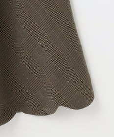 ANY KIDS チェックジャンパースカート