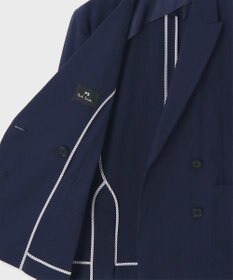 Paul Smith ストライプ シアサッカー ダブルブレスト ジャケット