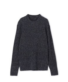 JOSEPH HOMME 【HIGH GRADE LINE】バルキーコットンノットリブ　クルーネックニット