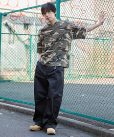 WEGO 【ユニセックス着用ITEM/MLサイズ展開】ブリーチダメージアップリケT（SS）