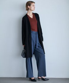 ICB L ミルドウール ロングカーディガン