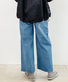 caqu FS wide boy's ワイドシルエットデニム