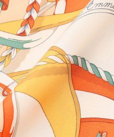 23区 manipuri コラージュブルーム/ダングルベルト ダイヤ シルク スカーフ