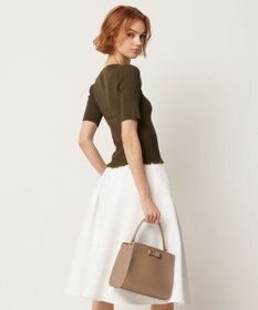 TOCCA 【大人百花掲載】T-MARGO LEATHER MINIBAG ミニバッグ