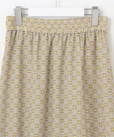 自由区 【洗える・XSサイズあり】アラベスクプリント スカート