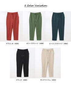 ANY any HEAT テーパードパンツ