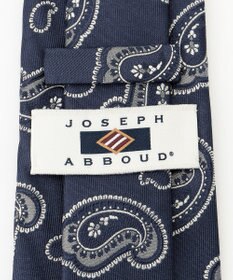 JOSEPH ABBOUD 【日本製】ネイビーペイズリー ネクタイ