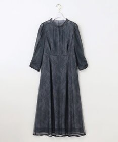 ANY SIS 【Lily calin】バイカラードットチュール ドレス