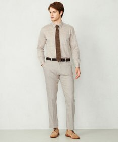 JOSEPH ABBOUD 【キングサイズ】リヨセルリネンシャンブレー パンツ