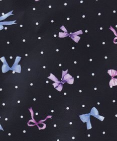 ANY KIDS 【フード取り外し/洗濯機可能】中綿フリル リボンコート