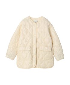 earth music&ecology キルティングハーフブルゾン