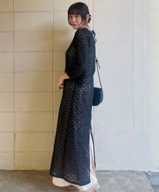 Green Parks AnriettMusee サテンナロースカート