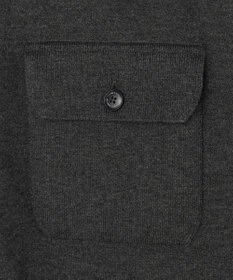 JOSEPH ABBOUD 【チクチクしない/イージーケア/3シーズン対応/サスティナブル】SNOWY  シャツカーディガン