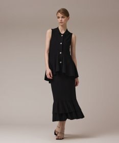 GRACE CONTINENTAL ビジューニットベスト