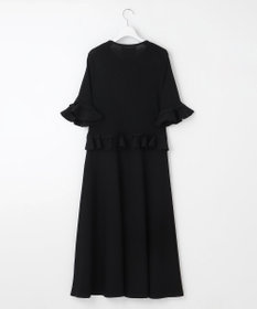 自由区 【カトリエムブーケ】Ruche フリルディテールニットドレス