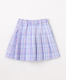 ANY KIDS チェックプリーツスカパン