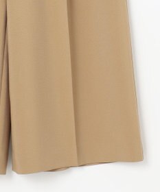 組曲 【美シルエット・ストレッチ・シワになりにくい】オシャクロス ガウチョパンツ