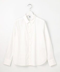 J.PRESS LADIES L 【洗える】BEZコットンナイロン ストライプ シャツカラー ブラウス