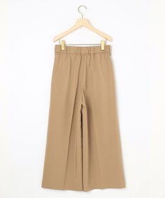 組曲 【美シルエット・ストレッチ・シワになりにくい】オシャクロス ガウチョパンツ