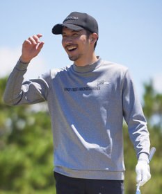 23区GOLF 【MEN】フロントロゴ モックネックシャツ