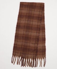 WEGO 【マフラー/ユニセックス着用】ワイドフリンジストール