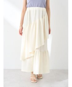 earth music&ecology カットティアードスカート