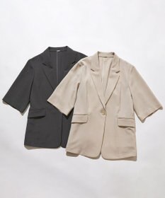 ANY SIS アーバンクールタッチ 半袖 ジャケット