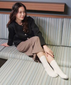 Tiaclasse ケーブル柄編みソックス