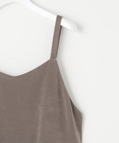 J.PRESS LADIES L 【洗える】マロンサテン キャミソール ワンピース