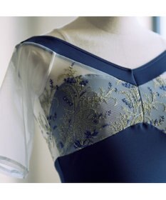 Chacott ハーフスリーブレオタード