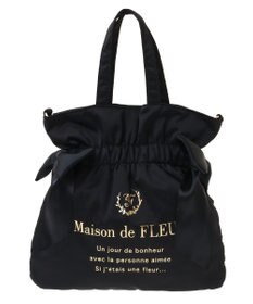 Maison de FLEUR ダブルリボン2Wayトートバッグ