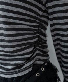 WEGO ヘンリーネックフードロンT