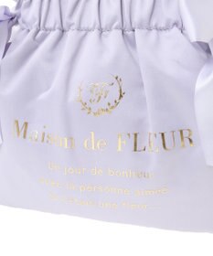 Maison de FLEUR ダブルリボン2Wayトートバッグ