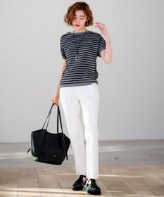 23区 【CLASSY.6月号掲載】雑材ミドル トートバッグ