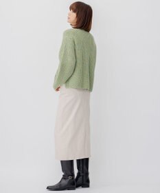 23区 L ウールバルキーカラーミックス ニット