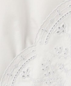 J.PRESS LADIES 【洗える】セルロースライト刺繍 ピンタック ブラウス